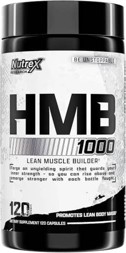 Hmb 1000mg Muscle & Strength 120 Capsulas - Nutrex