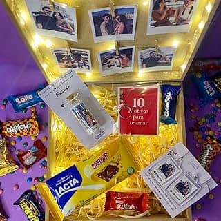Kit Personalizado para Namorados - Presente Criativo e Exclusivo com Fotos e Itens Únicos