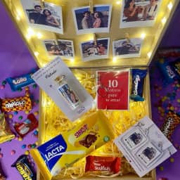 Kit Personalizado para Namorados - Presente Criativo e Exclusivo com Fotos e Itens Únicos