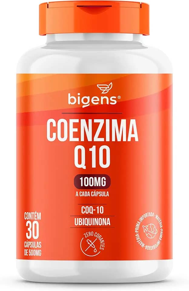 Coenzima Q10 100mg Coq-10 Ubiquinona 30 Caps biogens