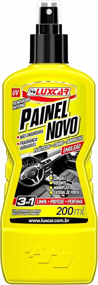 Luxcar – Revitalizador Interno Painel Novo