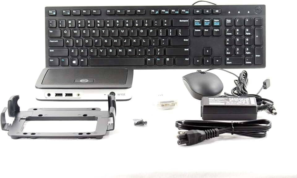 Dell Wyse 4NH9X 5030 Mini Desktop, 512 MB RAM, 32 MB Flash, Preto