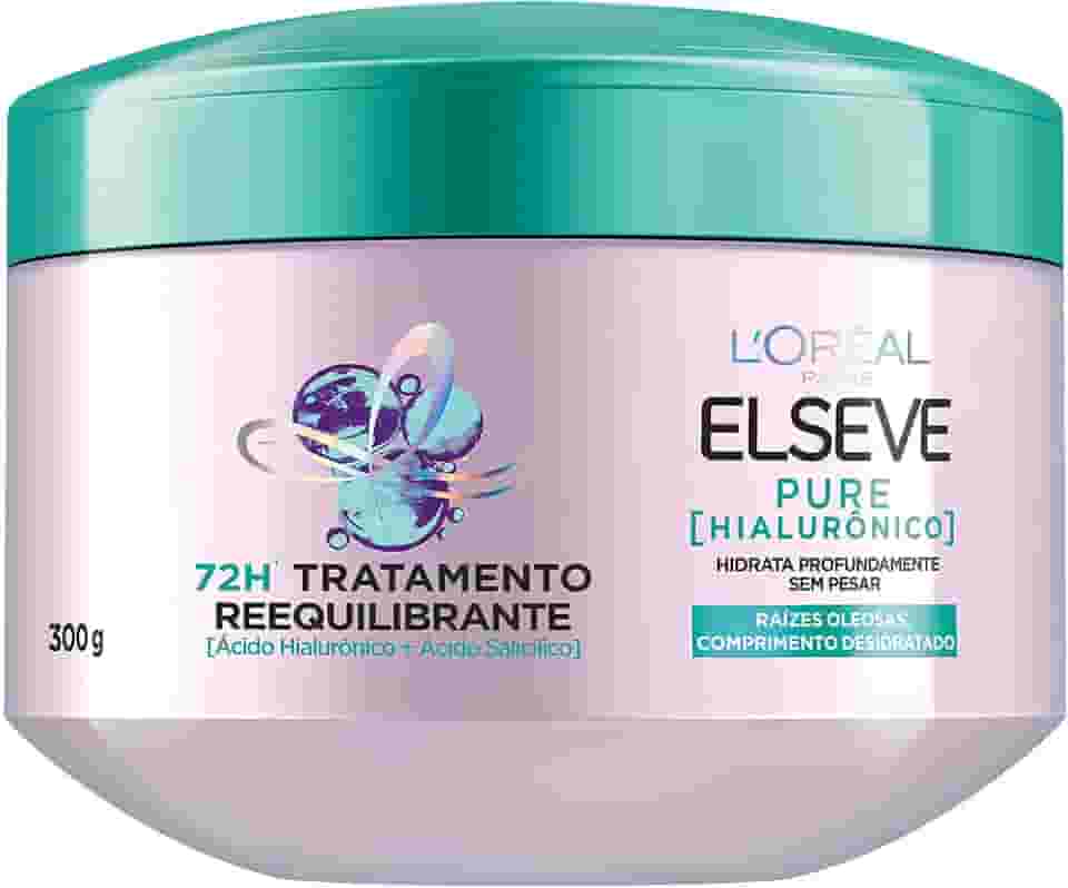 Elseve Haircare Creme De Tratamento L'Oréal Elseve Pure Hialurônico 300G