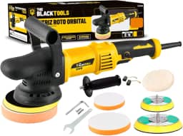 Politriz Eletrica Roto Orbital 15mm 5 E 6 Pol 950w 127v Pro950 The Black Tools