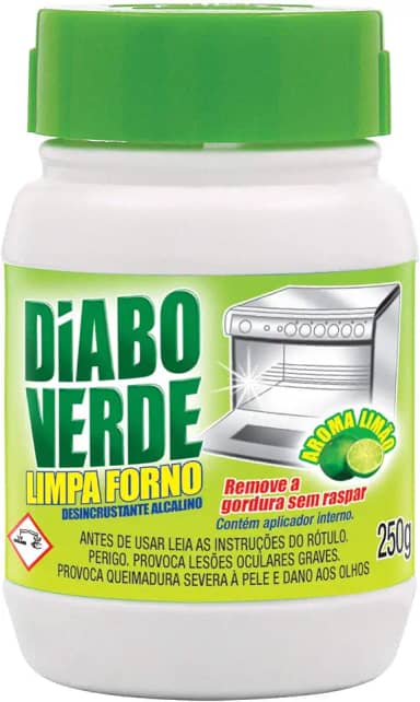 Limpa forno DIABO VERDE limão 250g