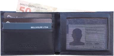Carteira Masculina Horizontal Doc Couro Legítimo