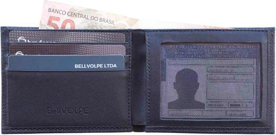 Carteira Masculina Horizontal Doc Couro Legítimo