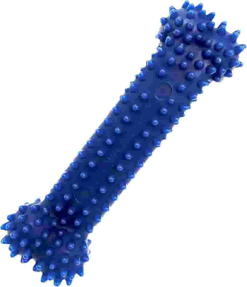 Nylabone Brinquedo texturizado para mastigar ossos dentários flexi para cães, brinquedos para cães para mastigadores moderados, sabor de frango, PP - até 6,8 kg, 1 unidade