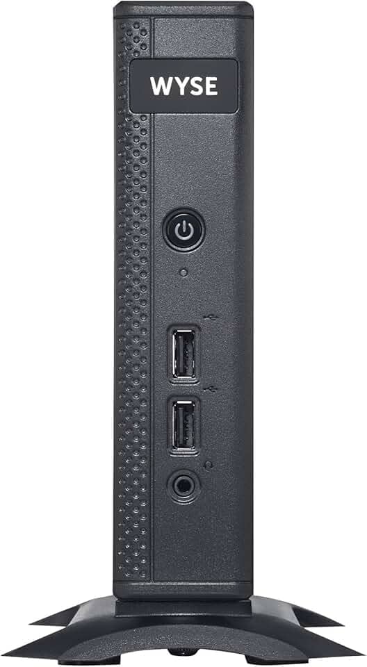 Dell Wyse 9MKV0 5010 Mini Desktop, 2 GB de RAM, 8 GB de flash, AMD Radeon HD 6250, preto
