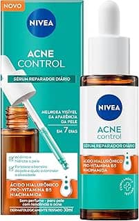 NIVEA Sérum Reparador Diário Acne Control 30ml - Acalma, hidrata, fortalece a barreira da pele e ajuda a controlar a oleosidade