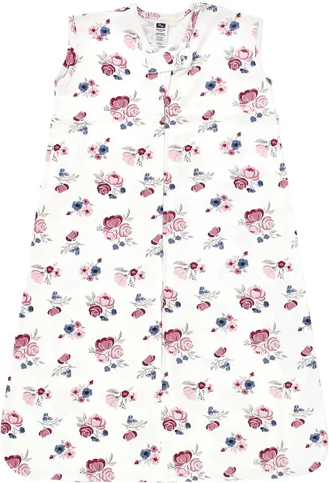 Hudson Baby Saco de dormir unissex de algodão sem mangas, saco, cobertor