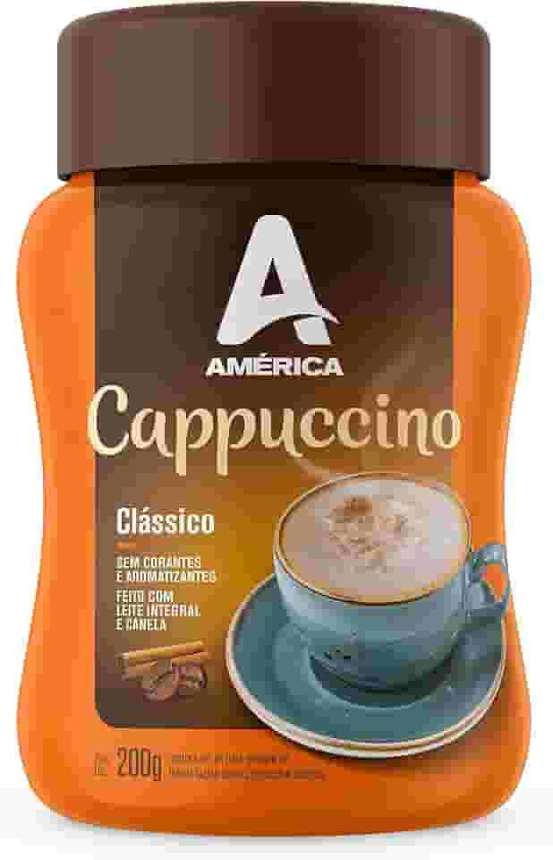 Cappuccino em Pó América Clássico Pote 200 g