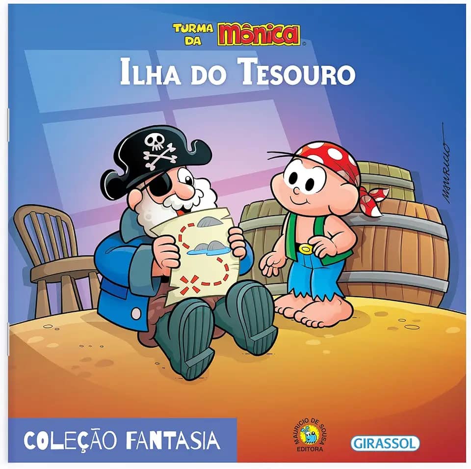 Turma da Mônica - Fantasia - Ilha do Tesouro