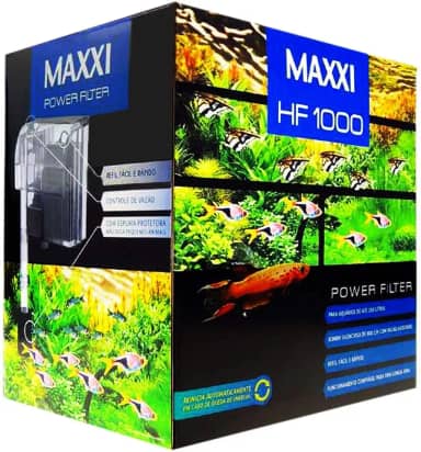 Maxxi Power Filtro Externo Hf-1000 800L E H 220V Para Aquários De 200L Para Peixes