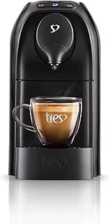 Cafeteira Espresso Passione Preta, 220V - TRES 3 Corações