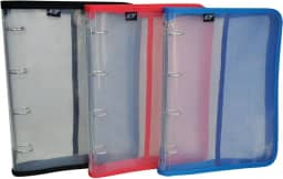 Acp 1142PT, Fichário de PVC, com 4 Argolas com Zipper, Multicolor