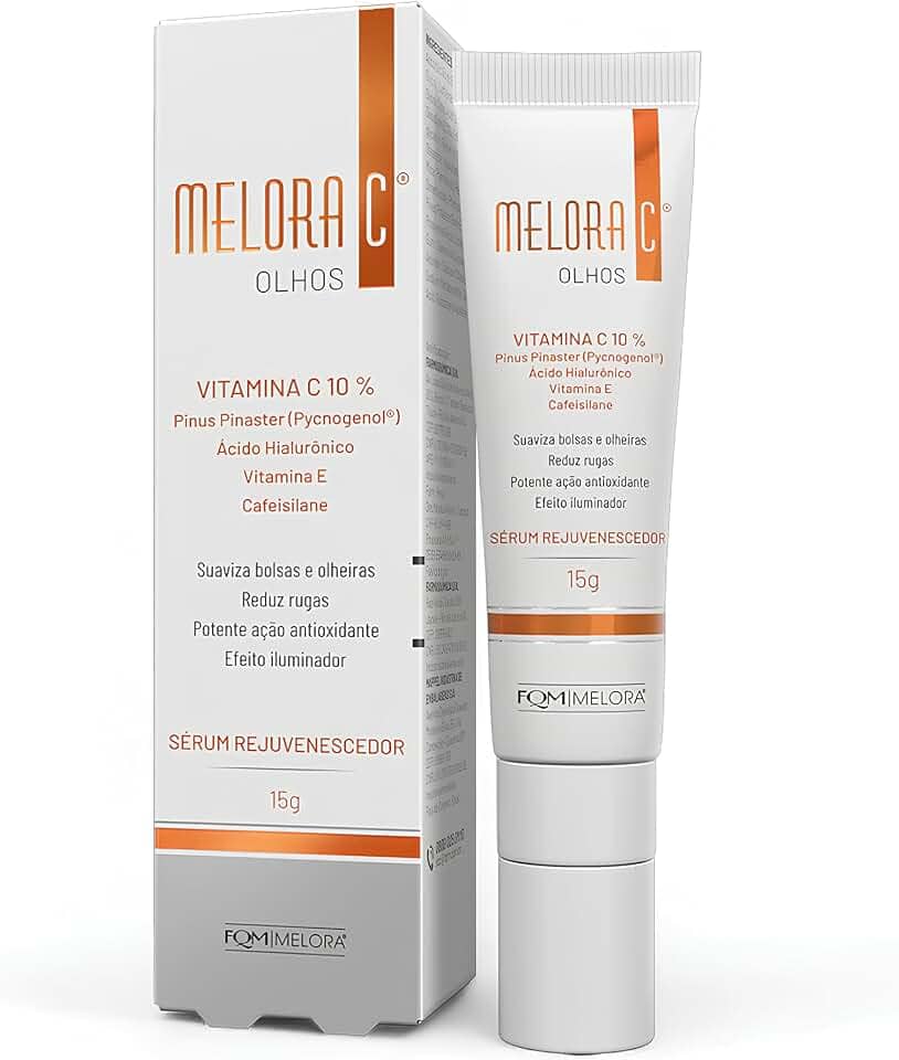Sérum Rejuvenescedor Melora C Olhos Vitamina C 10% 15g