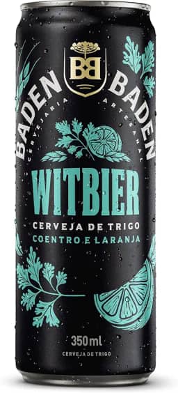 Cerveja BADEN BADEN Witbier Lata BADEN BADEN 350ML