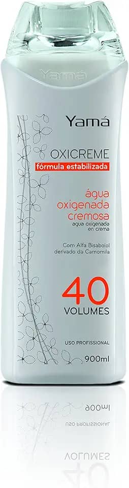 Água Oxigenada Cremosa 40V, Yama, Branco