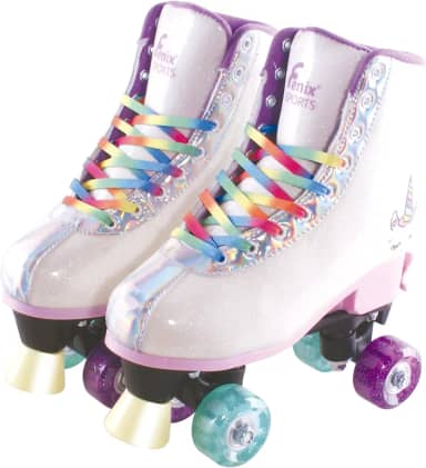 PATINS 04 RODAS COM LUZ (UNICÓRNIO)