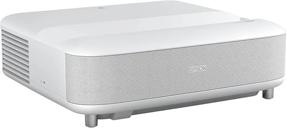 Projetor Epson EpiqVision LS-650W Laser 4K Ultra Curta Distância - Branco
