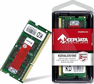 MEMÓRIA RAM NOTEBOOK DDR3L 8GB 1600MHZ KEEPDATA KD16LS11/8G