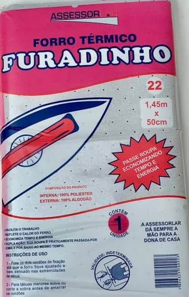 FORRO TERMICO TABUA PASSAR 1,45MT*50CM ASSESSORLAR