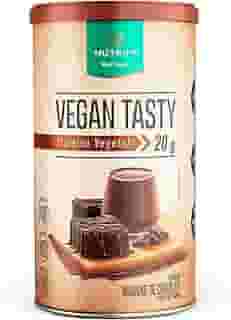 NUTRIFY Vegan Tasty Proteína Vegetal com 20g de Proteína por Dose - Suplemento Alimentar À Base de Plantas - Sem Lactose, Sem Glúten, Vegano - Sabor Brownie de Chocolate - 420g