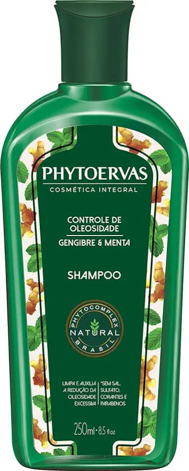 Phytoervas Controle da Oleosidade Shampoo Uso Diário, 250 ml