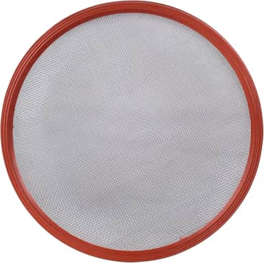 Peneira Feijao 50 Aro Plástico Vermelho Arame Galvanizado