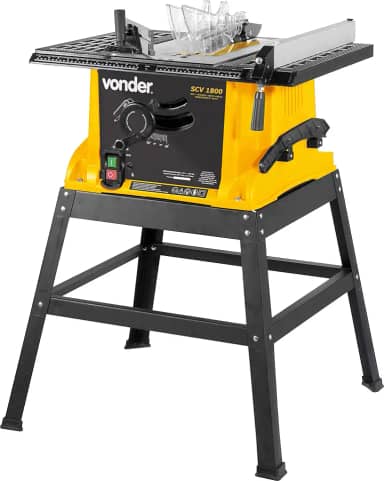 Vonder, Serra Circular Com Mesa, 10', 1.800 W, 220 V~, Scv 1800.
