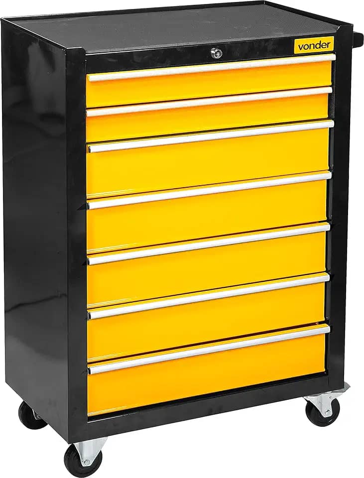 Vonder, Carro Para Ferramentas, Com 7 Gavetas.