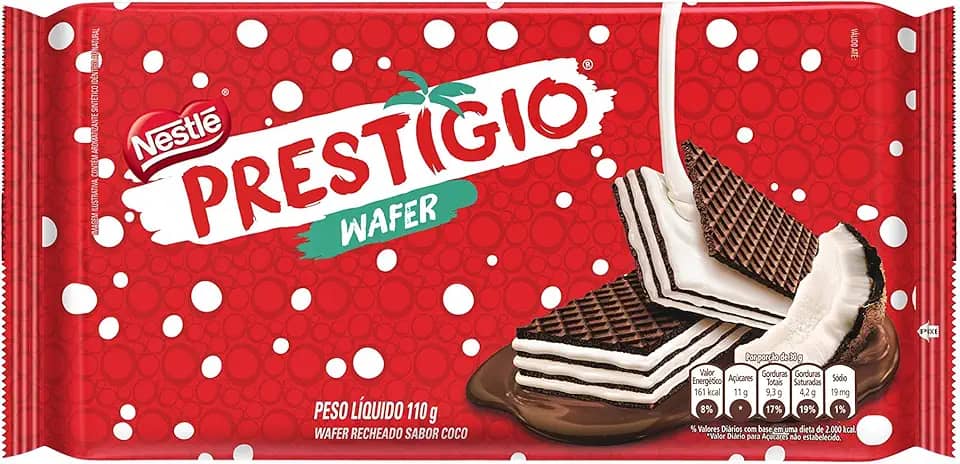 Prestígio Biscoito Wafer 110G