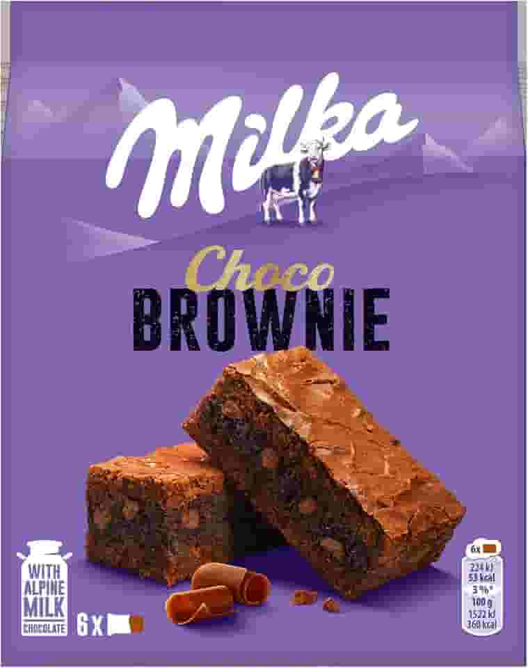 Milka Choco Brownie - Brownies Com Chocolate Alpino Milka - Importado da Alemanha