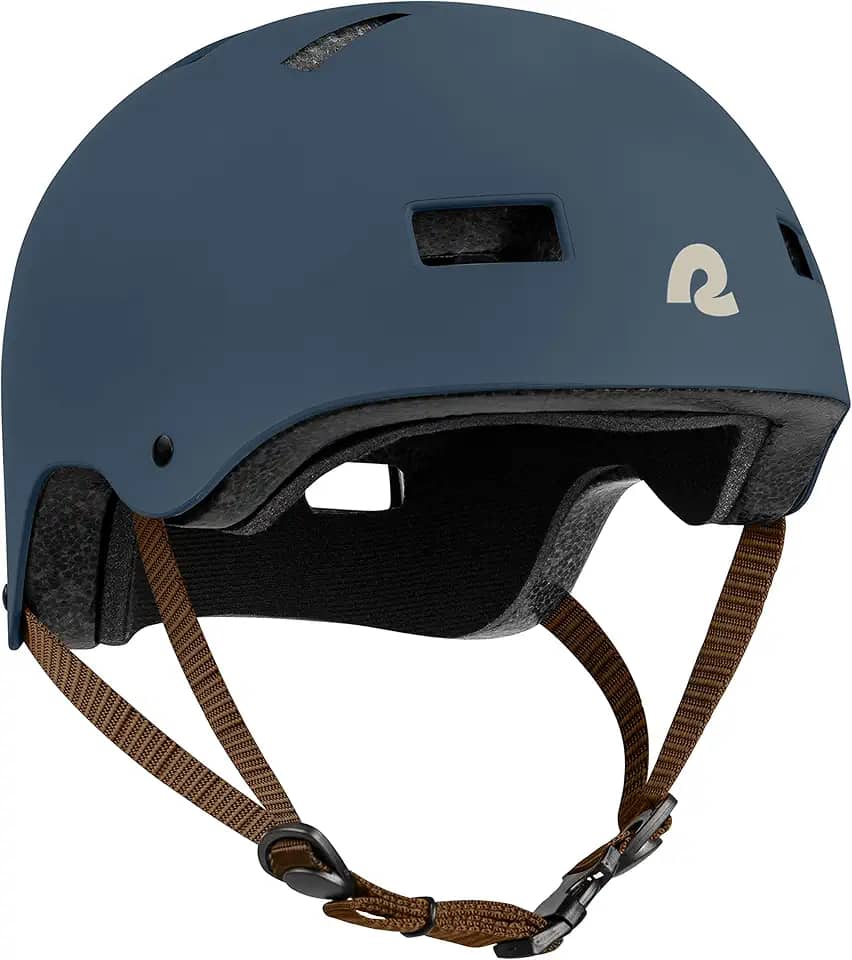 Retrospec Dakota Capacete de bicicleta/skate para adultos - passageiro, bicicleta, skate, scooter, longboard e patinação inclinada - resistente a impactos e ventilação premium