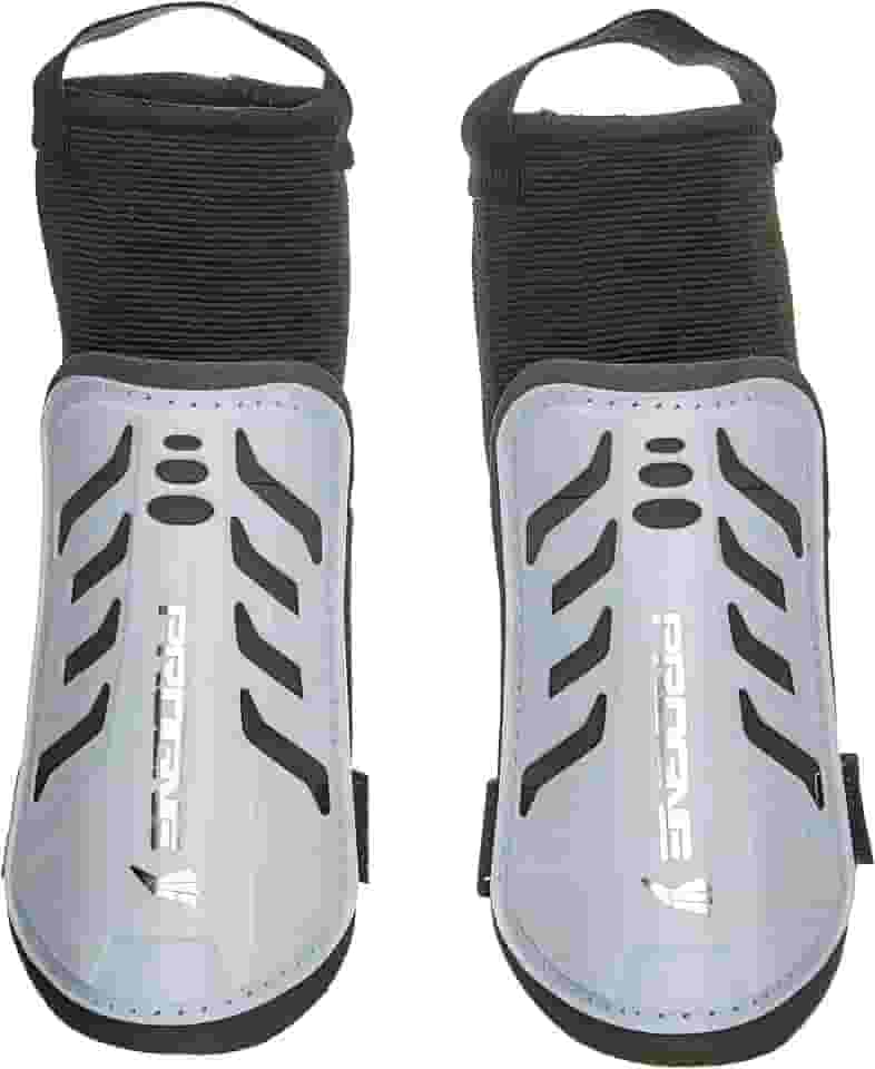 Caneleira Futebol Futsal Society Baby Com Tornozeleira - Branca - Par