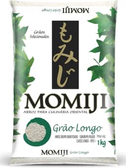 Arroz Oriental Grão Longo MOMIJI 1kg