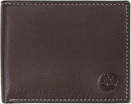 Carteira de couro masculina