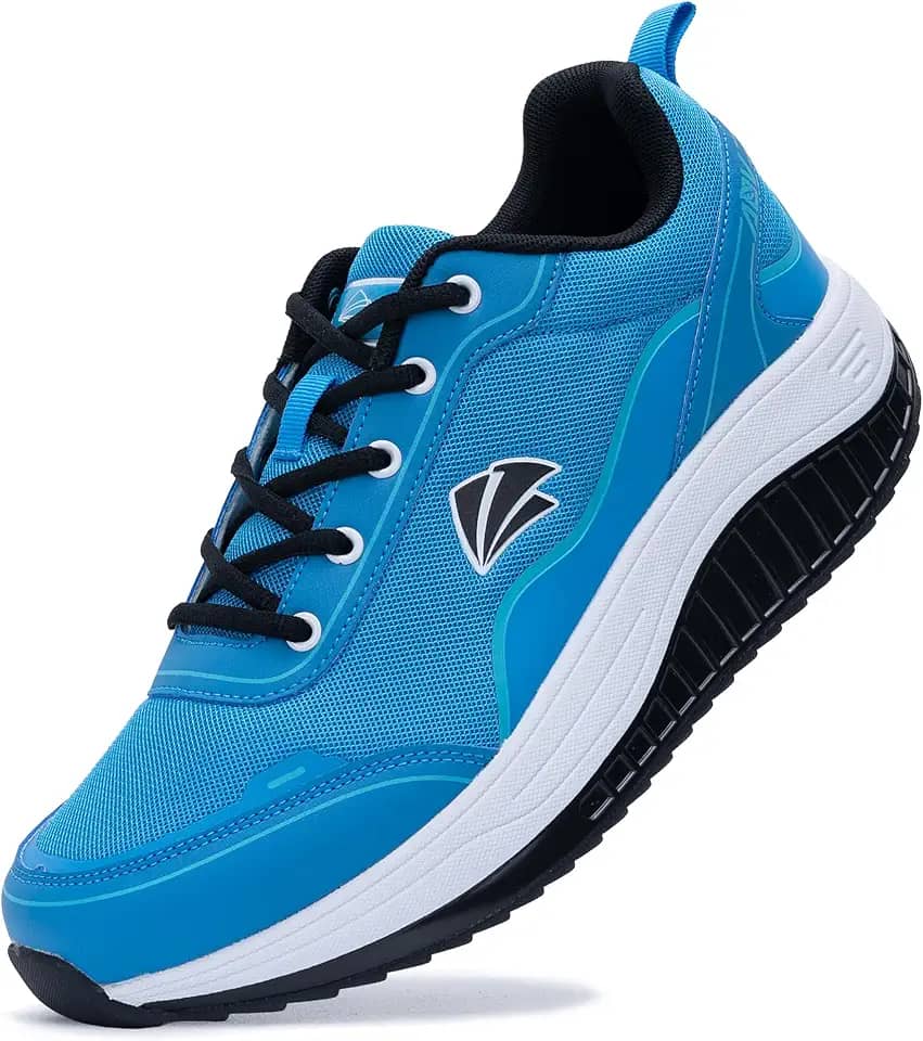 Tênis de caminhada masculino com suporte de arco para fascite plantar tênis ortopédico para alívio da dor nos pés