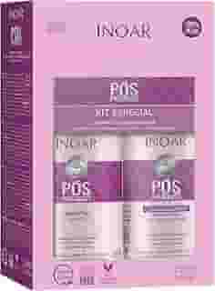 Kit Duo Shampoo e Condicionador Pós Progress, Inoar, 250 Ml