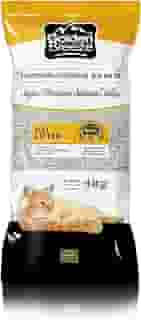 GOLDEN BREEZE areia natural para gatos super premium, 8 libras – leve, não desordena, ecológica – absorve, bloqueia e veda líquidos para melhor controle de odor. Baixa manutenção