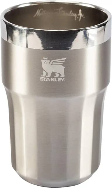 Stanley - Copo Térmico para Cerveja, 384ml, para Bebidas Frias ou Quentes, Stainless Steel