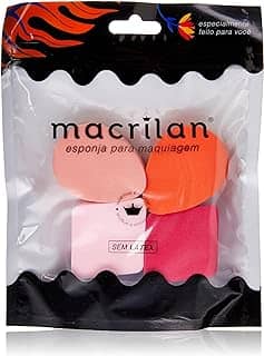 Quarteto de Esponjas para Maquiagem - EP03, Macrilan