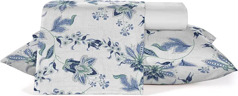 Jogo Roupa de Cama 100% Algodão Teka Diamante Queen