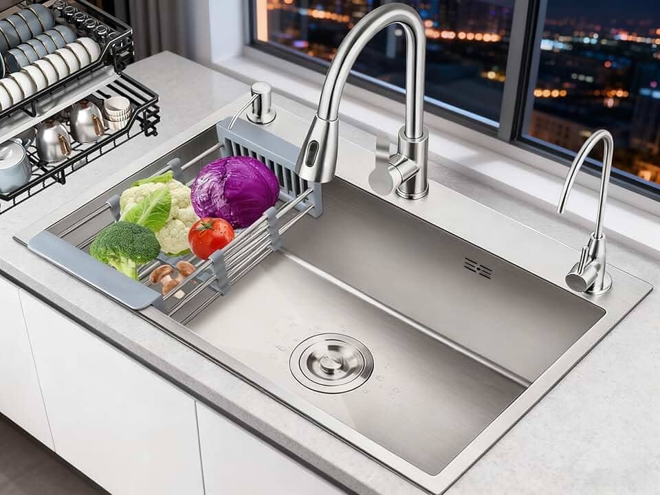 60 * 40 cm, Cuba Inox Cozinha, Pia de Cozinha, Pia, Cuba de Pia de Cozinha, Pia para Cozinha