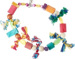 Brinquedo Papagaio Balanço Rede Pet Injet Para Pássaros