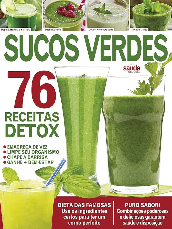 Sucos Verdes: Minha Saúde Especial Edição 12