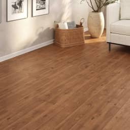 Piso Vinílico Em Manta PVC 0,7mm Antiderrapante 12m² Imita Madeira Fosco 0,7MM (Mogno)