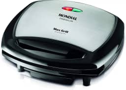 Max Grill, Mondial, Preto/Inox, 1200W, 110V - G-07