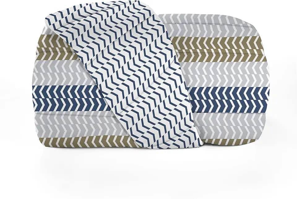 Edredom Casal Tecido Algodão Teka Crystal